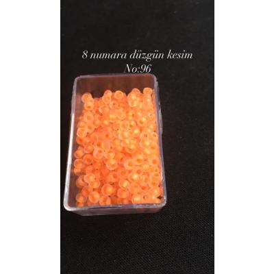 8 Numara Düzgün Kesim (4 GRAM) Kum Boncuk No: 96