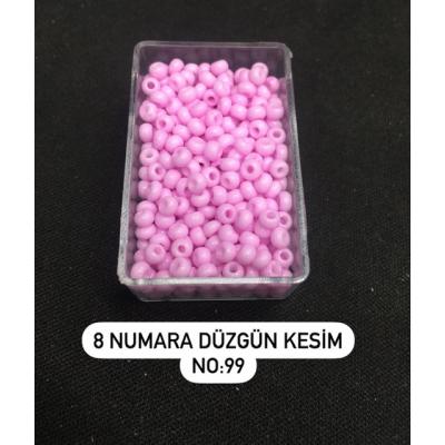 8 Numara Düzgün Kesim (4 GRAM) Kum Boncuk No: 99