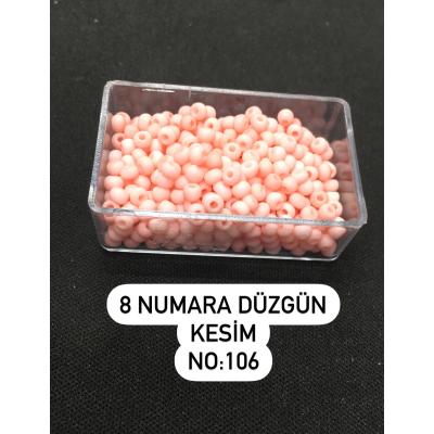 8 Numara Düzgün Kesim (4Gram) Kum Boncuk No:106