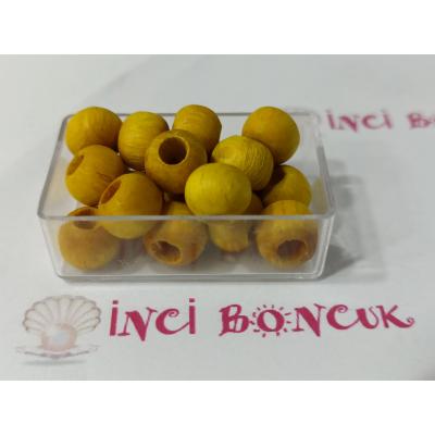 8mm Ahşap Boncuk (Gram Fiyatıdır) No: 11