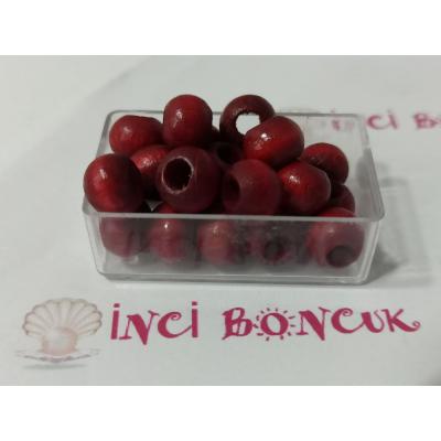 8mm Ahşap Boncuk (Gram Fiyatıdır) No: 7