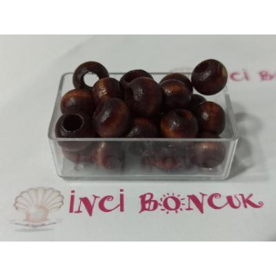 8mm Ahşap Boncuk (Gram Fiyatıdır) No: 8