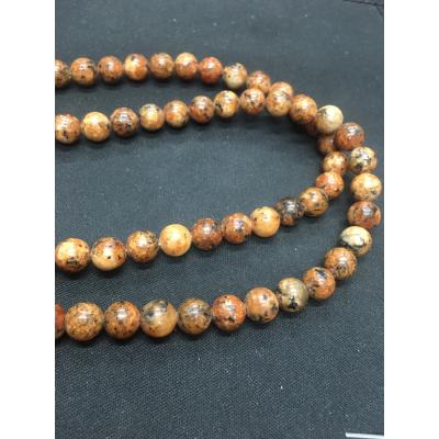 8mm DOĞAL TAŞ TİBET AKİK NO:8