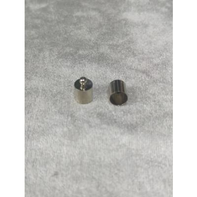 8mm Kapsül Gümüş Renk Kapama (Adet Fiyatıdır)