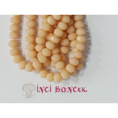 8mm Yuvarlak Kesim Kristal Boncuk No: 1