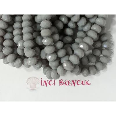 8mm Yuvarlak Kesim Kristal Boncuk No: 10