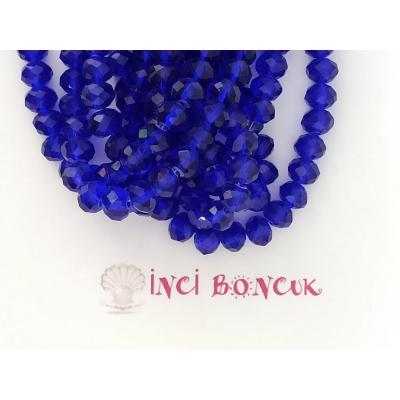 8mm Yuvarlak Kesim Kristal Boncuk No: 12