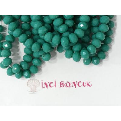 8mm Yuvarlak Kesim Kristal Boncuk No: 15