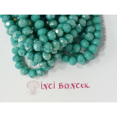 8mm Yuvarlak Kesim Kristal Boncuk No: 17