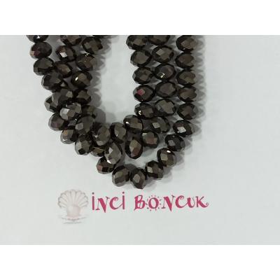 8mm Yuvarlak Kesim Kristal Boncuk No: 21
