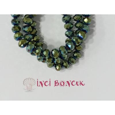 8mm Yuvarlak Kesim Kristal Boncuk No: 24