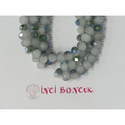 8mm Yuvarlak Kesim Kristal Boncuk No: 27