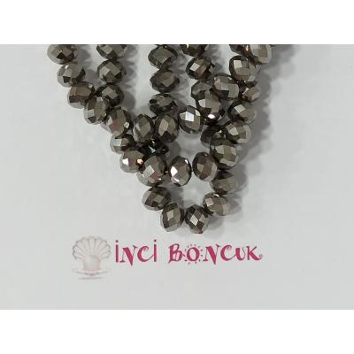 8mm Yuvarlak Kesim Kristal Boncuk No: 28