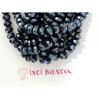 8mm Yuvarlak Kesim Kristal Boncuk No: 3