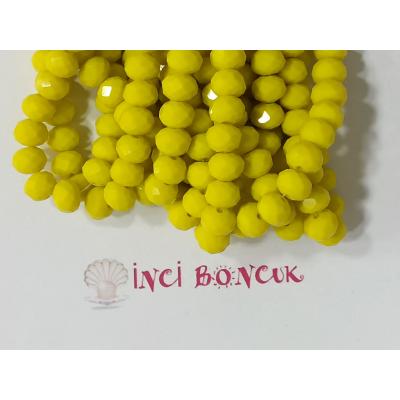 8mm Yuvarlak Kesim Kristal Boncuk No: 7