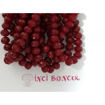 8mm Yuvarlak Kesim Kristal Boncuk No: 8