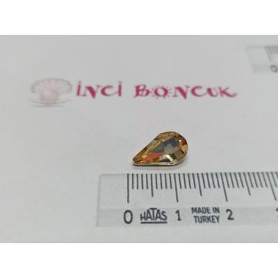 8x13mm Yapıştırma Rivoli Kristal Taş No: 2