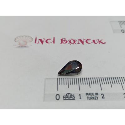 8x13mm Yapıştırma Rivoli Kristal Taş No: 3