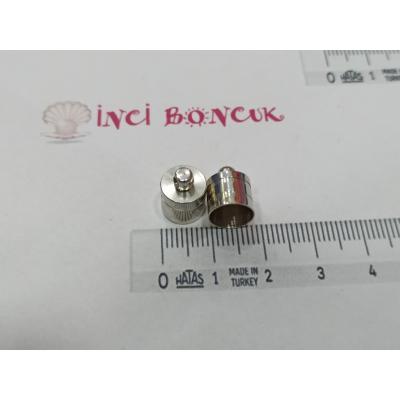 9mm Kapsül Gümüş Kapsül Kapama (Adet Fiyatıdır)