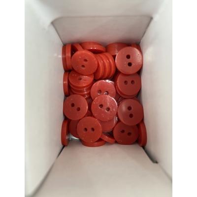 AMİGURUMİ DÜĞME 1 CM KIRMIZI