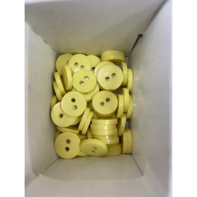 AMİGURUMİ DÜĞME 1 CM LİMON SARI