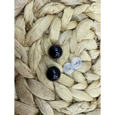 AMİGURUMİ GÖZ SİYAH 1 CM (ÇİFT)