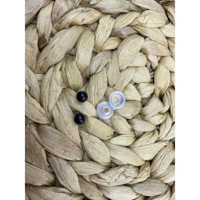 AMİGURUMİ GÖZ SİYAH 4 MM (ÇİFT)