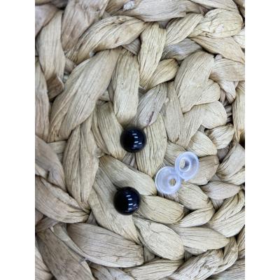 AMİGURUMİ GÖZ SİYAH 5 MM (ÇİFT)