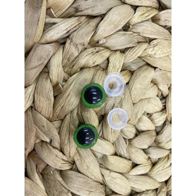 AMİGURUMİ GÖZ YEŞİL 1 CM (ÇİFT)