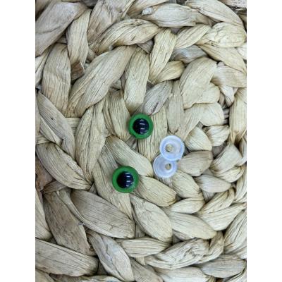 AMİGURUMİ GÖZ YEŞİL 8 MM (ÇİFT)