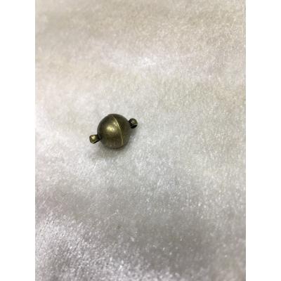 Antikyeşil Renk 10mm Mıknatıslı Yuvarlak Kapama Düz
