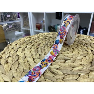 BASKILI KURDELE 2,5 CM / 1 METRE