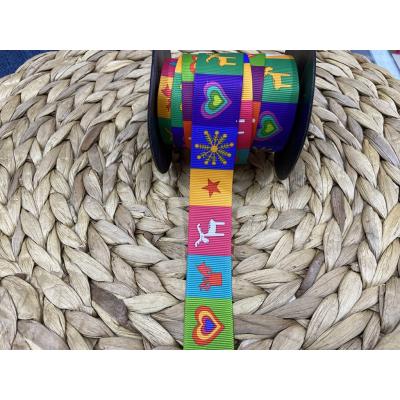 BASKILI KURDELE 2,5 CM / 1 METRE