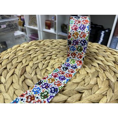 BASKILI KURDELE 4 CM / 1 METRE