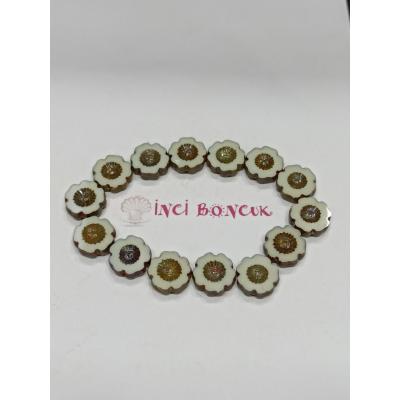 Büyük Boy 15mm Çapında Çek Kristal Boncuklar No: 15 (Adet Fiyatıdır)