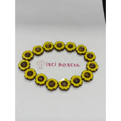 Büyük Boy 15mm Çapında Çek Kristal Boncuklar No: 16 (Adet Fiyatıdır)