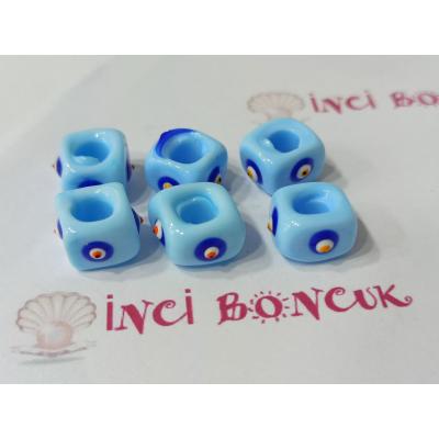 Büyük Boy Murano Cam Nazar Boncuk No: 6