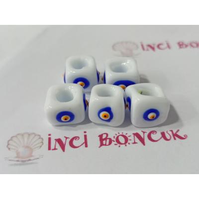 Büyük Boy Murano Cam Nazar Boncuk No: 7