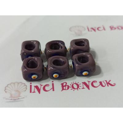 Büyük Boy Murano Cam Nazar Boncuk No: 8