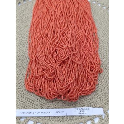 FIRINLANMIŞ KUM BONCUK NO:20 (ROCAILLES 11/00 09351)