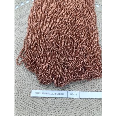 FIRINLANMIŞ KUM BONCUK NO:4 PARLAK ROZ (ROCAILLES 11/00)