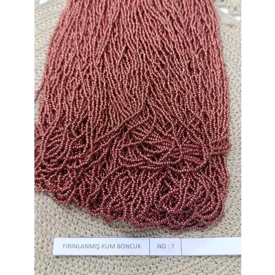 FIRINLANMIŞ KUM BONCUK NO:7 KOYU ROZ (ROCAILLES 11/00)