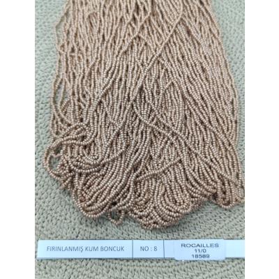 FIRINLANMIŞ KUM BONCUK NO:8 (ROCAILLES 11/00 18589)