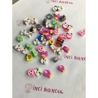 Fimo Hamur Ara Boncuk No:81