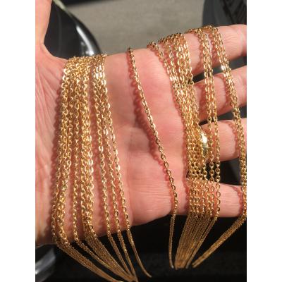 Gold Kaplama Zincir No: 16