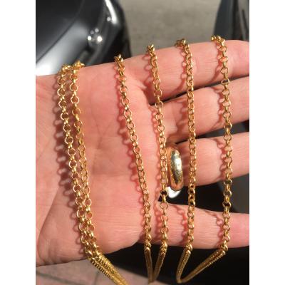 Gold Kaplama Zincir No: 26