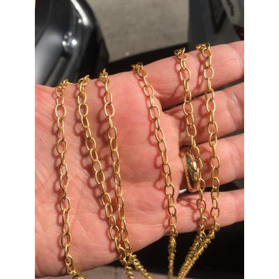 Gold Kaplama Zincir No: 27