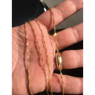 Gold Kaplama Zincir No: 33