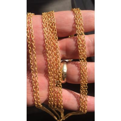 Gold Kaplama Zincir No: 37
