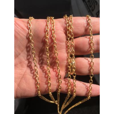 Gold Kaplama Zincir No: 5